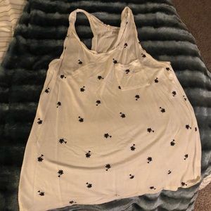 Palm tree tank top
